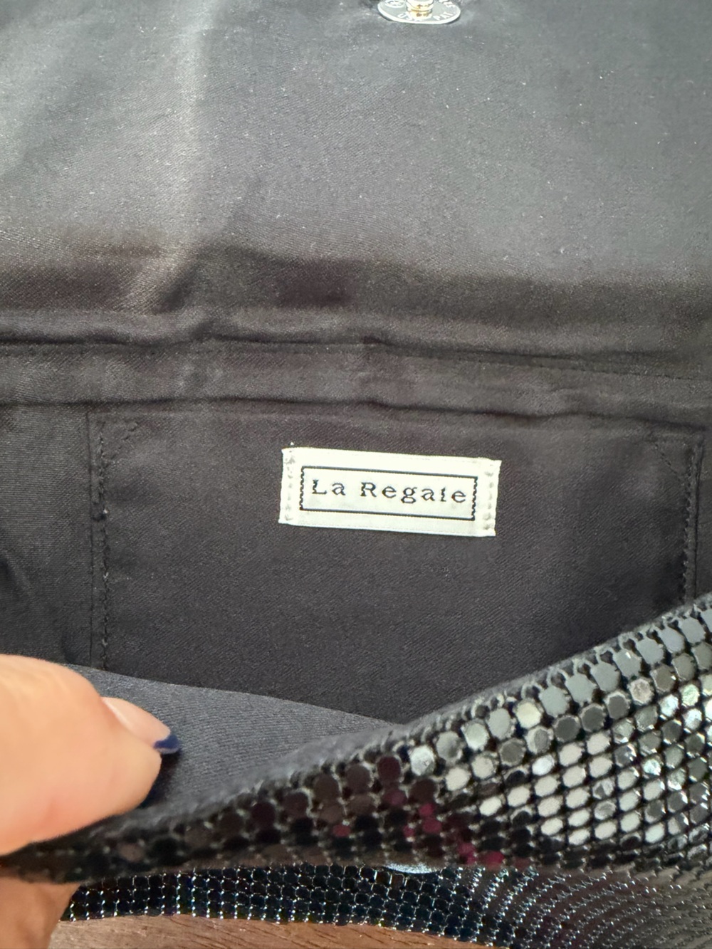 Vintage 1970’s La Regale Sequined Bag - Picture 4 of 7